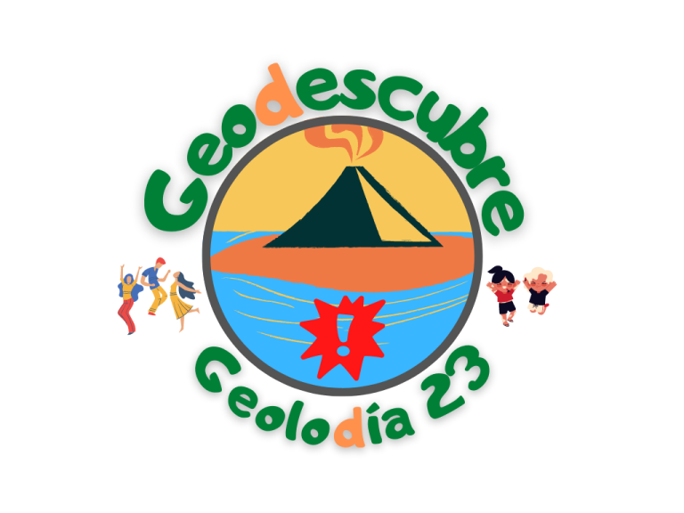 Logo del concurso Geodescubre, Geolodía 23