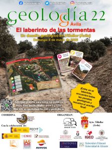 Póster Geolodía Ávila 2022